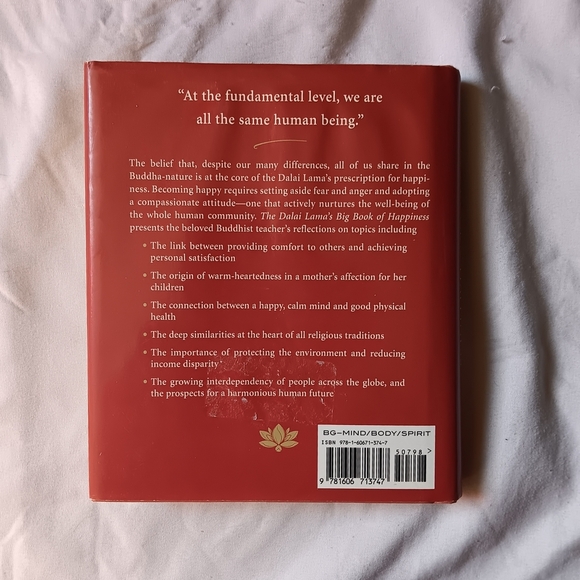 The Dalai Lama's Big Book of Happiness - Red Cover - Picture 2 of 2